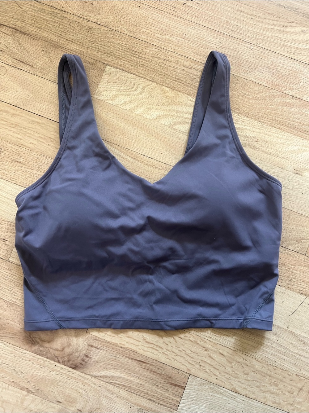 Women's Seamless Scoop Neck Bralette - Gray